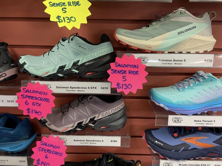 Peach City Runners Penticton, BC Salomon Shoe Sale Sav 20 - 30%